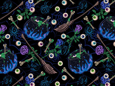 Forbidden Bog Witch Vinyl Wrap Pattern~Rwraps Series 914 Digitally Printed Vinyl Wrap~0