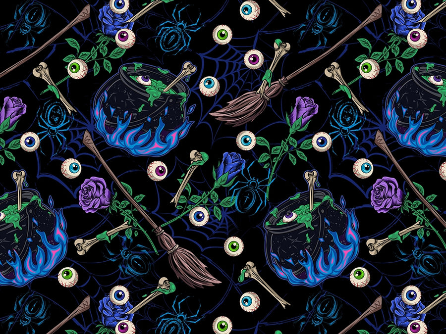 Forbidden Bog Witch Vinyl Wrap Pattern~Rwraps Series 914 Digitally Printed Vinyl Wrap~0