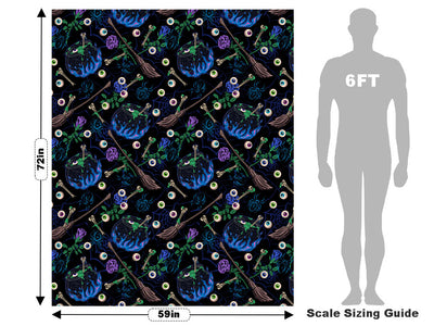 Forbidden Bog Witch Vehicle Wrap Scale~Rwraps Series 914 Forbidden Bog Witch Measurements~1