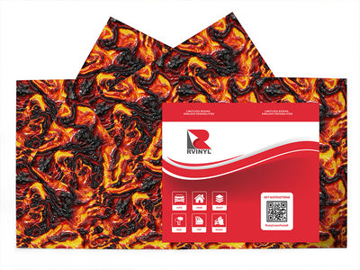 forbidden goo lava Craft Vinyl Sheet Pack