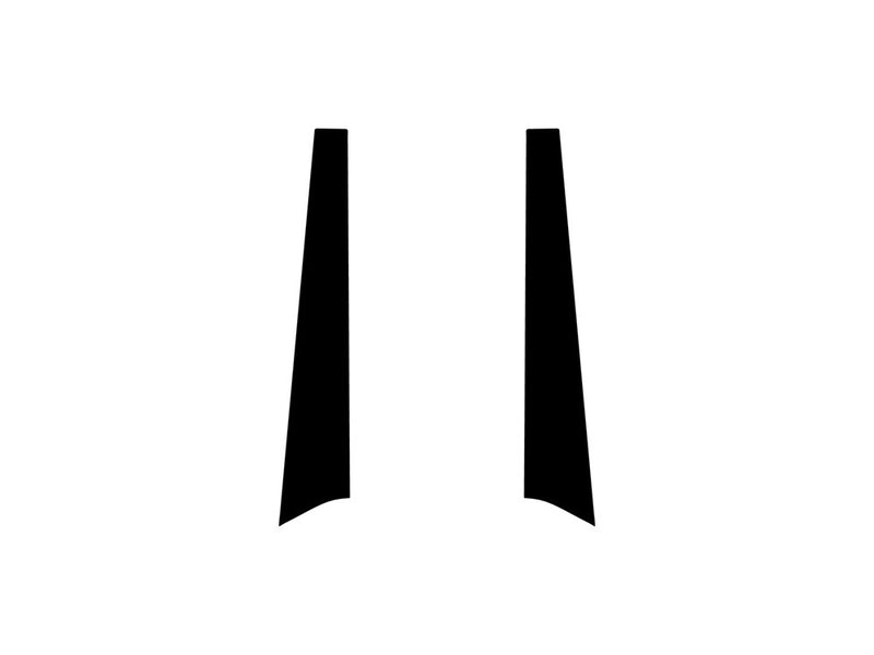 ford bronco 2021-2023 (2 door) Camo Pillar Trim Diagram