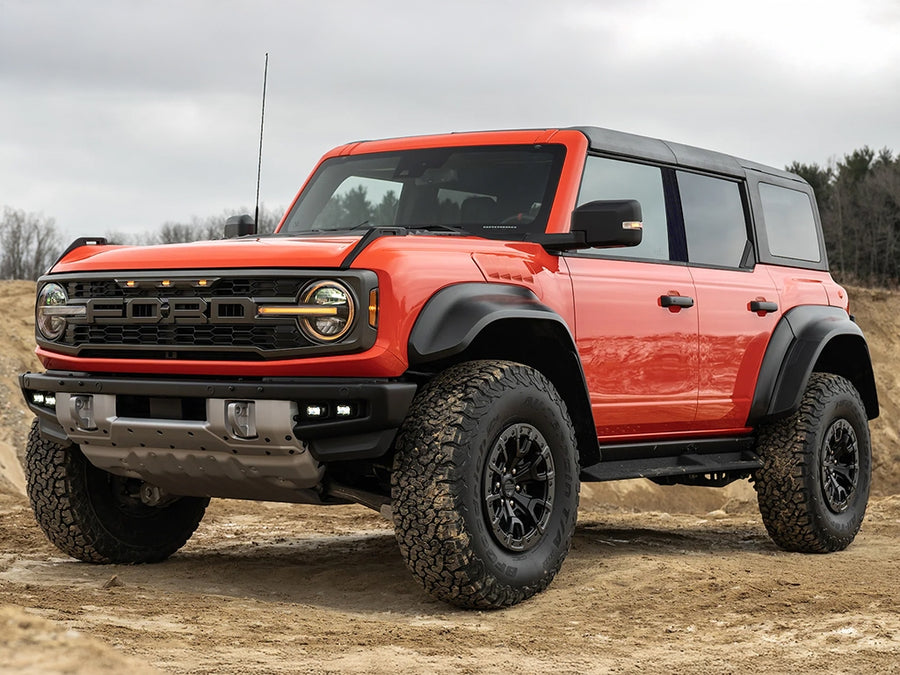 ford bronco 2021-2024 (4 door) Piano Black Pillar Trim