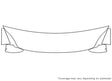 c-max Avery Dennison Clear Bra Hood Precut PPF Diagram
