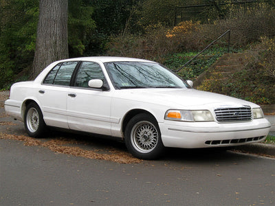 ford crown victoria 1992-2011 Matte Black Pillar Trim