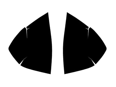 crown victoria Precut Tail Light Tint Diagram