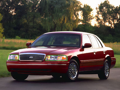 ford crown victoria 2003-2011 Headlight Protection Installation Location