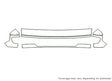 e-150 3M Clear Bra Hood Precut PPF Diagram