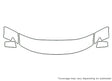 edge 3M Clear Bra Hood Precut PPF Diagram