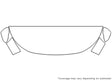 edge 3M Clear Bra Hood Precut PPF Diagram