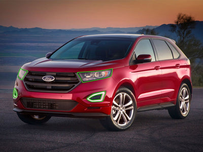ford edge 2015-2018 Headlight Protection Installation Location