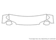 escape 3M Clear Bra Hood Precut PPF Diagram