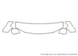 escape Avery Dennison Clear Bra Hood Precut PPF Diagram