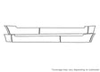 escape Avery Dennison Clear Bra Door Cup Precut PPF Diagram