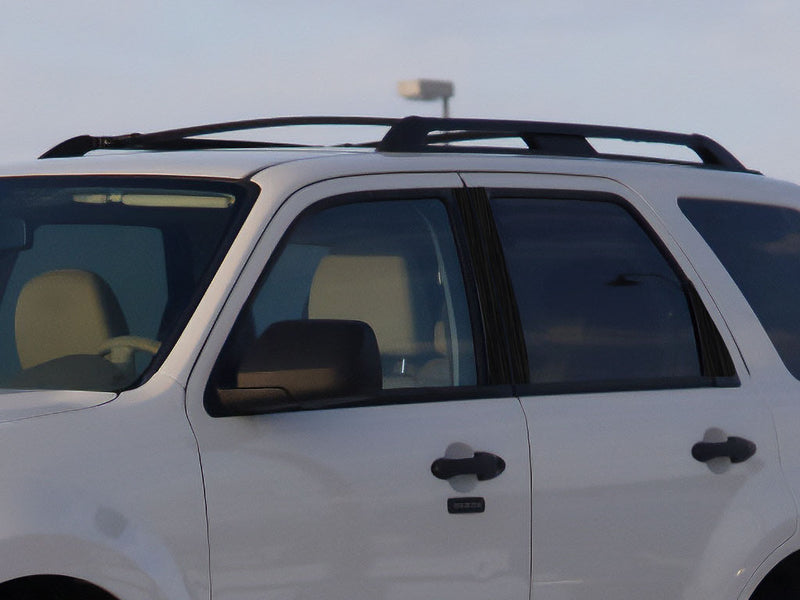 ford escape 2008-2012 Brushed Aluminum Black Pillar Cover Diagram