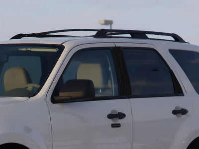 ford escape 2008-2012 Brushed Aluminum Black Pillar Cover Diagram