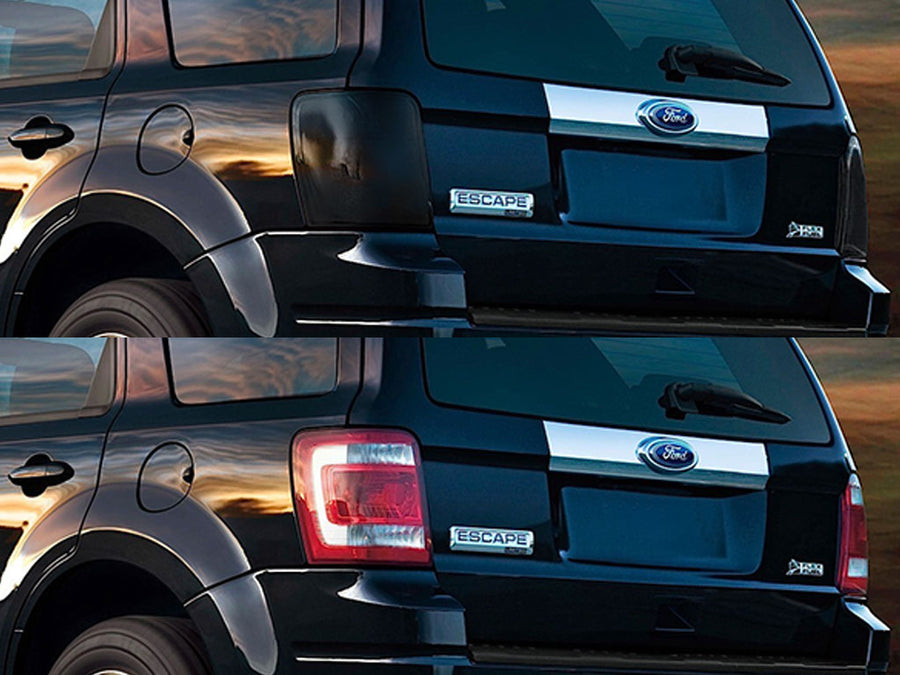 escape Before and After Smoked Taillights