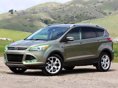 ford escape 2013-2016 Headlight Protection Installation Location