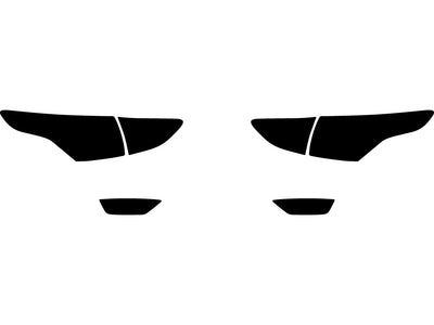 escape Precut Tail Light Tint Diagram