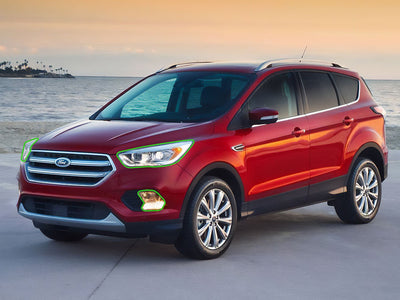 ford escape 2017-2019 Headlight Protection Installation Location