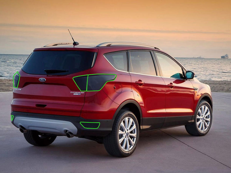 escape Tail Light Tint Installation Points