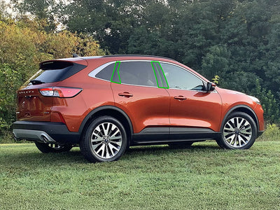 ford escape 2020-2022 (w/ keypad) Pillar Post Trim Installation Location