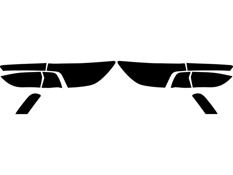 escape Precut Tail Light Tint Diagram