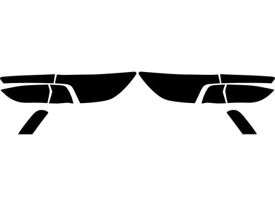 escape Precut Tail Light Tint Diagram