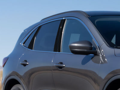 ford escape 2023-2024 Brushed Aluminum Black Pillar Cover Diagram