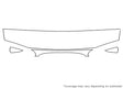 escort Avery Dennison Clear Bra Hood Precut PPF Diagram