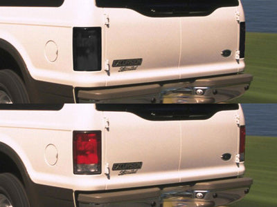 excursion Before and After Smoked Taillights