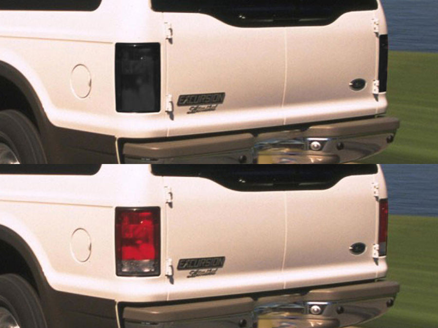 excursion Before and After Smoked Taillights
