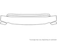 excursion 3M Clear Bra Hood Precut PPF Diagram