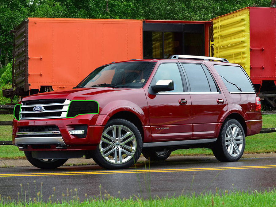 ford expedition 2007-2017 Headlight Tint Location
