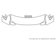 expedition Avery Dennison Clear Bra Hood Precut PPF Diagram