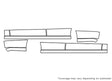 expedition 3M Clear Bra Door Cup Precut PPF Diagram
