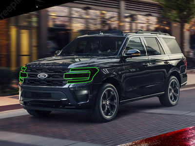 ford expedition 2022-2024 Headlight Tint Location