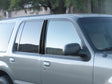 ford explorer 1991-2001 Brushed Aluminum Black Pillar Cover Diagram