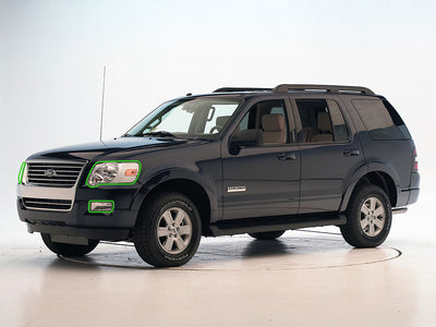 ford explorer 2006-2010 Headlight Protection Installation Location