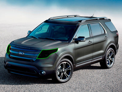 ford explorer 2011-2015 Headlight Tint Location