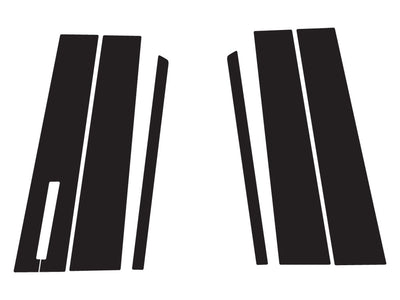 ford explorer 2011-2019 Camo Pillar Trim Diagram