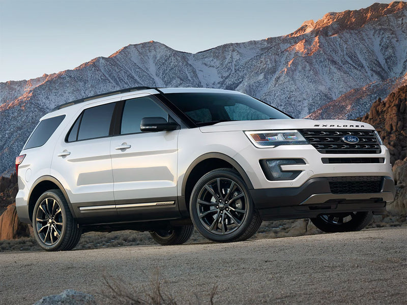 ford explorer 2011-2019 Piano Black Pillar Trim