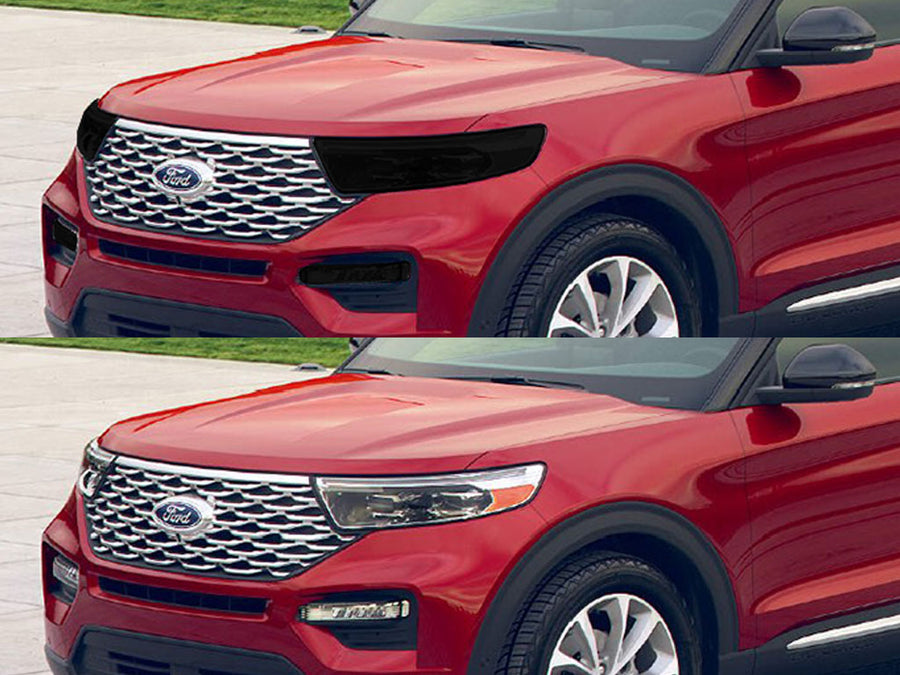 ford explorer 2020-2024 Headlight Tint Appearance