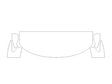explorer 3M Clear Bra Hood Precut PPF Diagram