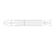 explorer 3M Clear Bra Door Cup Precut PPF Diagram