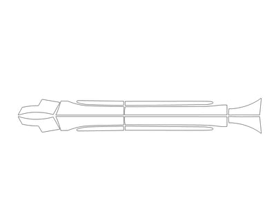 explorer 3M Clear Bra Door Cup Precut PPF Diagram
