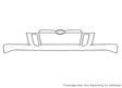 explorer sport trac 3M Clear Bra Bumper Precut PPF Diagram