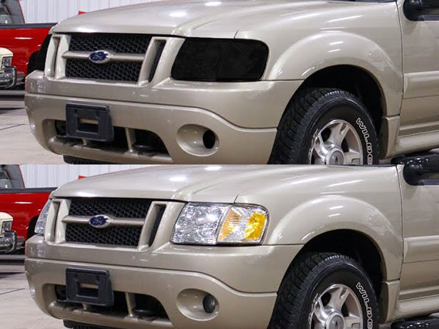 ford explorer sport trac 2001-2005 Headlight Tint Appearance