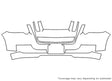explorer sport trac Avery Dennison Clear Bra Bumper Precut PPF Diagram