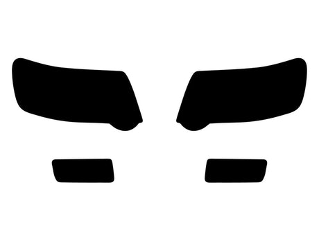 ford explorer sport trac 2007-2010 Headlight Tint