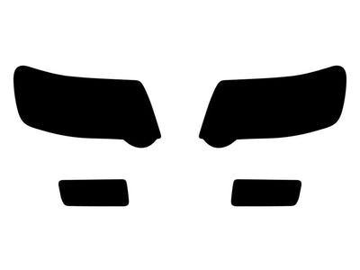 ford explorer sport trac 2007-2010 3M Pro Shield Headlight Protecive Film
